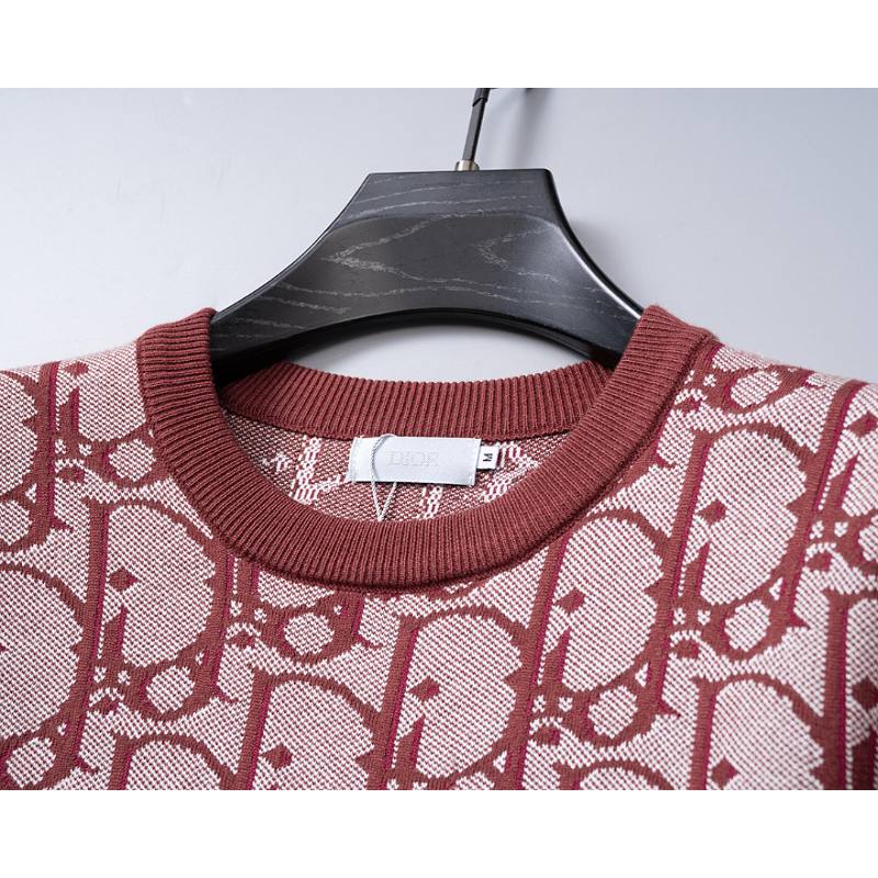 DIC201 New men's autumn and winter round neck sweater pullover sweater wool sweater clothing