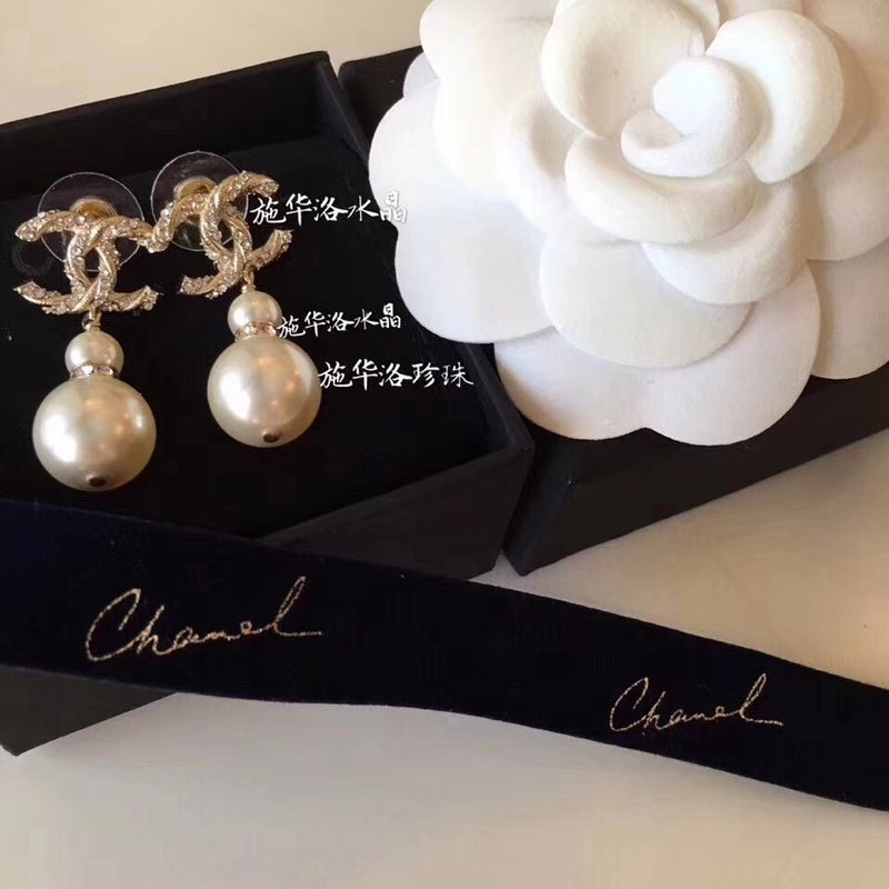 CHE89 Fashion high quality Imitation pearls earrings Jewelry