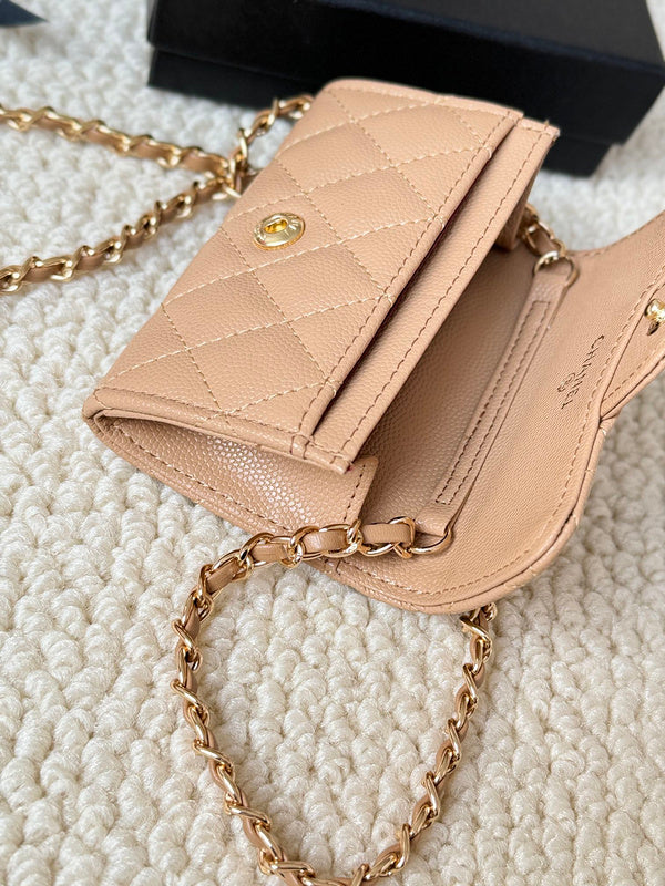 LCP02 Wallet Bag 13.1-7.5-2.1CM Leather bags with box