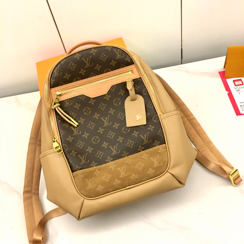 LLP172 Leather Bag 31-44-19CM backpack Bags