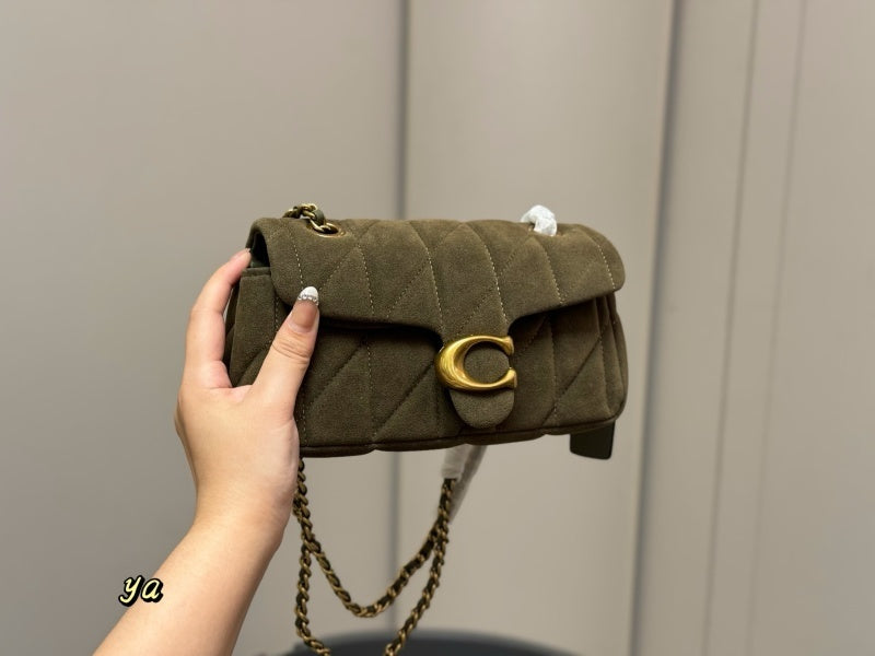 ACP07 Leather Bag 21-11CM 25-15CM Shoulder bags with box