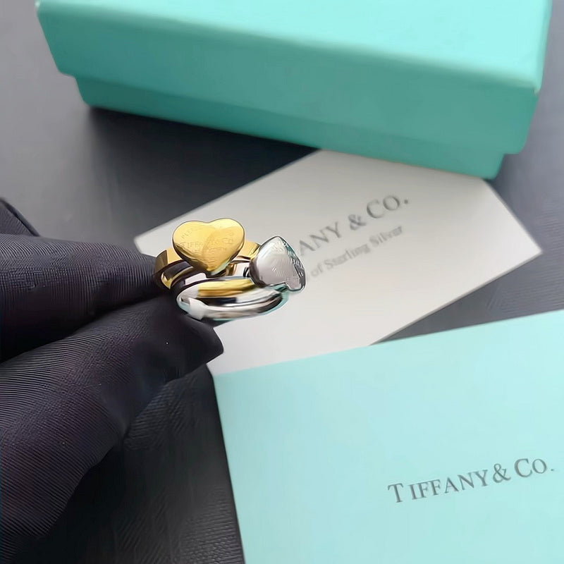 J125 Titanium steel ring jewelry for both men and women