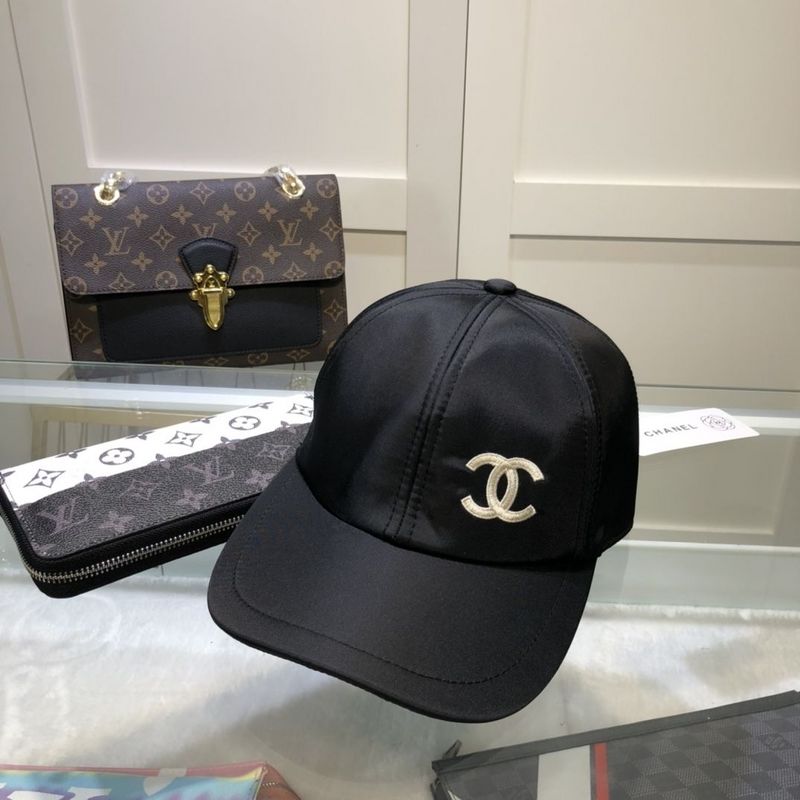 CHH1 Black cap, simple and stylish