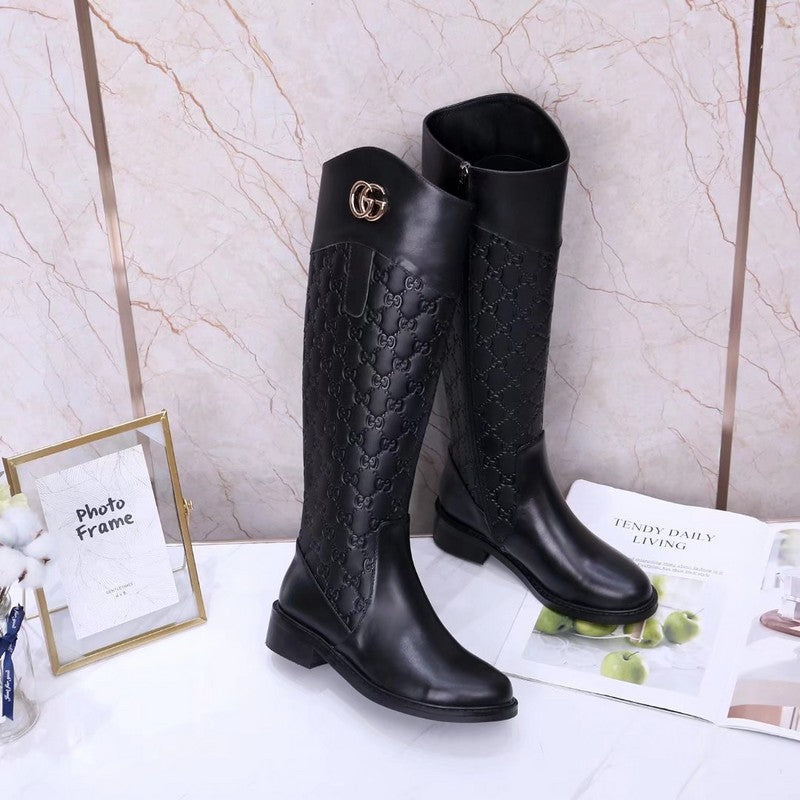 BGS11 Women Boot 35-42 heel 3.5cm shoes with box