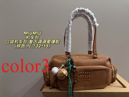 MIP2  Women's Fashion Retro  32*15cm Shoulder Bag