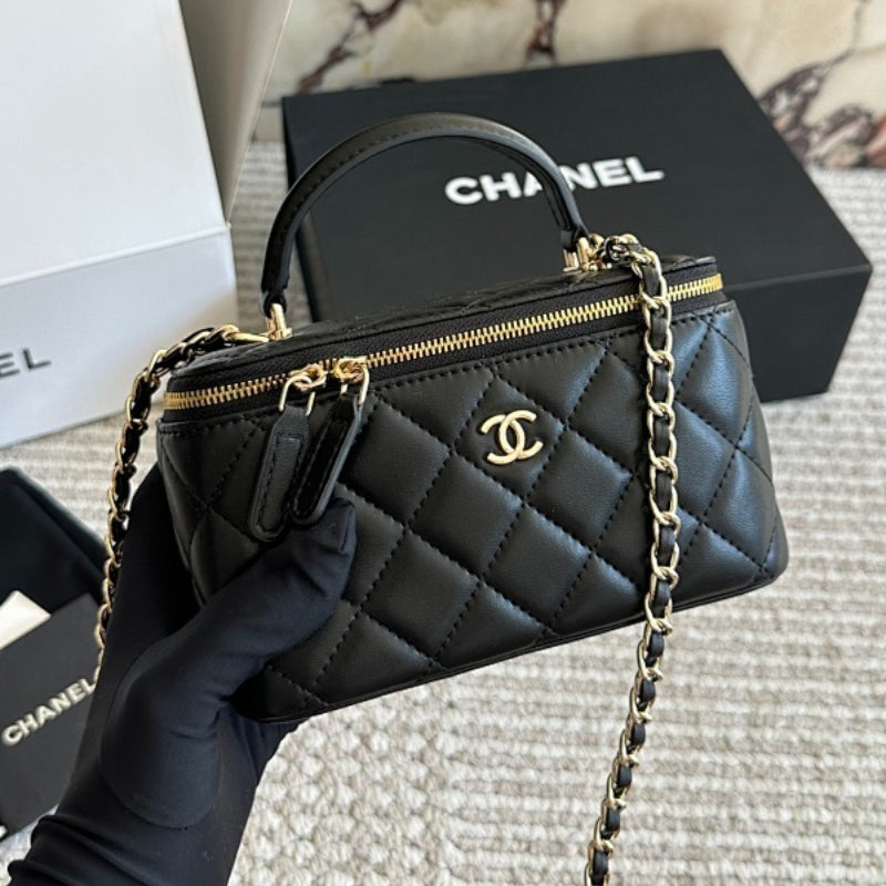 ACP67 Leather Bags 18CM Bag with Box