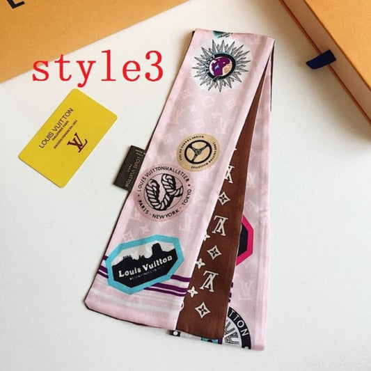 LSC40 Silk satin 8-120CM scarf