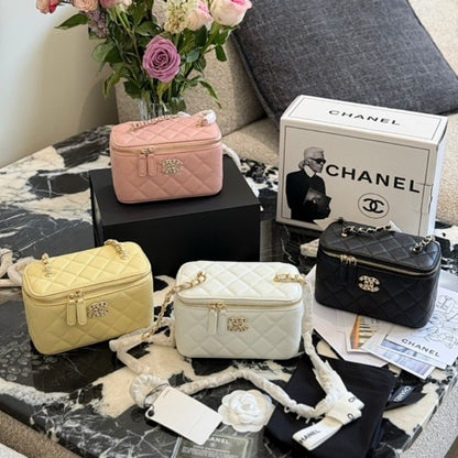 ACP66 Leather Bags 19CM Bag with Box