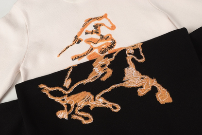 BUC033  Autumn and winter new high-quality men's and women's fashion brand new sweater jacquard letter clothing