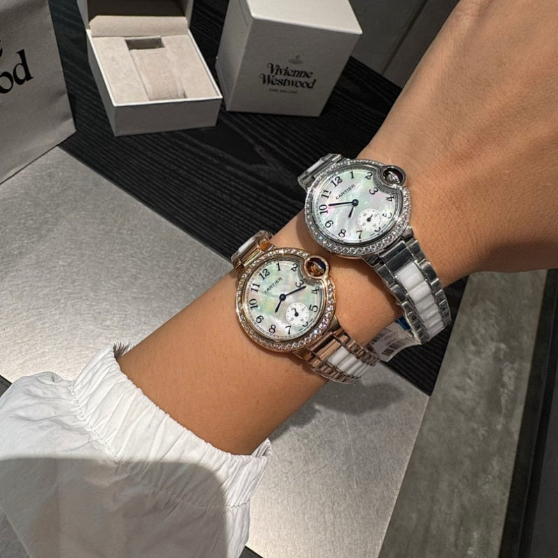 CW24   New Simple and Exquisite 33mm Quartz Watch