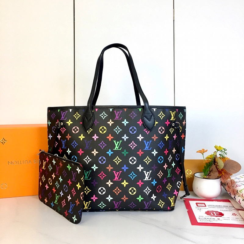 GLP160 Neverfull Bag L*V bag for lady gift  32x29x17CM Canvas leather