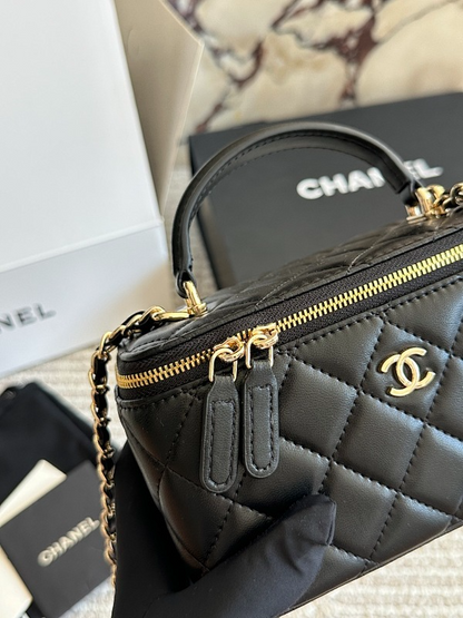 ACP67 Leather Bags 18CM Bag with Box