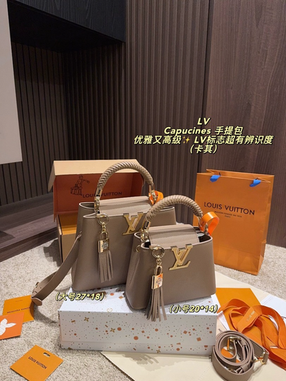 MLP011   Women's new fashionable high-end 27 * 18/20 * 14cm handbag