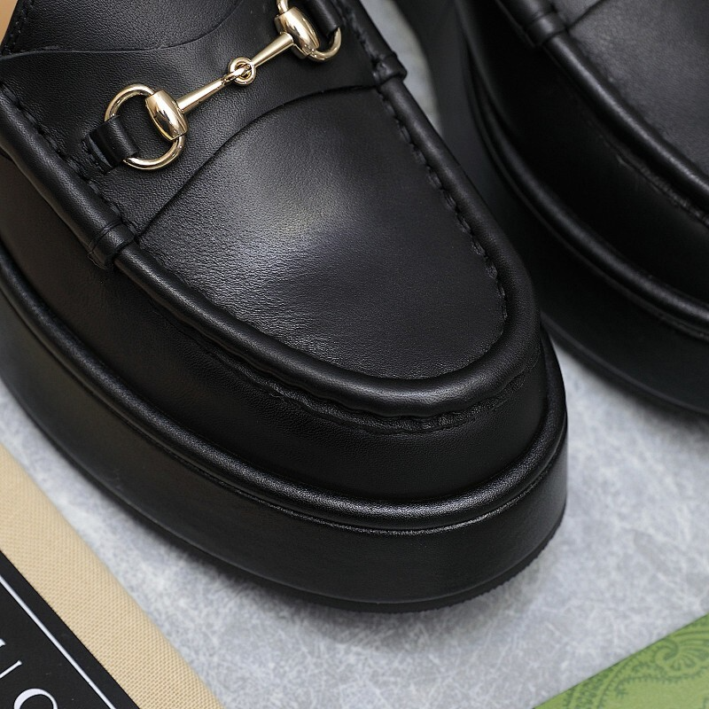 JHGS16 Leather 5.5CM Heel Size 35-42 Shoes with box