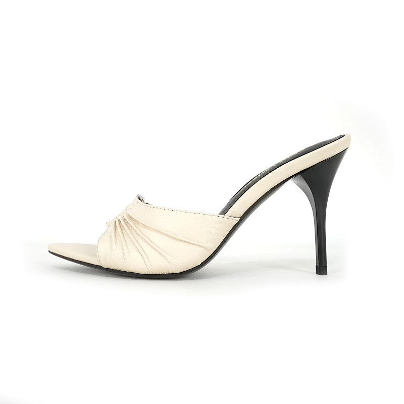 OYS10 Classic 6.5CM 9CM High heels 35-43 for women Leather shoes Box