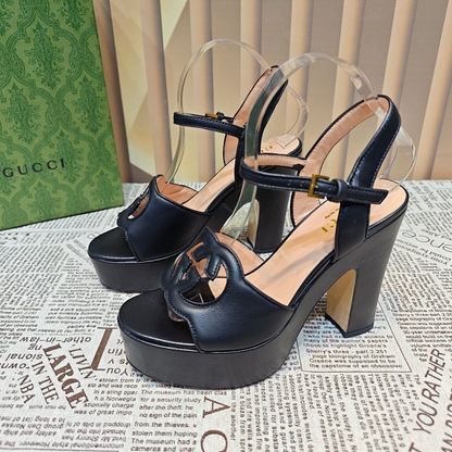 JHGS21 Slipper 12CM Heel Size 35-42 Shoes with box