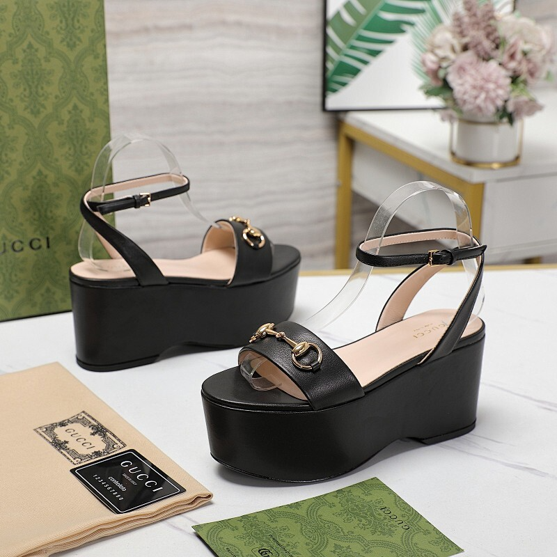 JHGS20 Slipper 8CM Heel Size 35-42 Leather Shoes with box