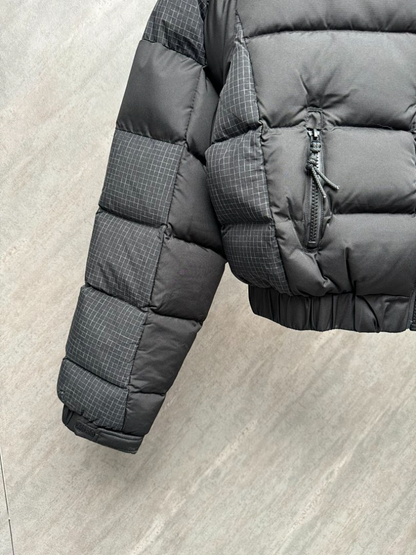 106175  Women's North Short Splicing Down Jacket Clothes