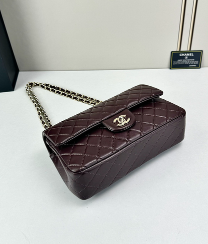 LCP107 Golden hardware bag 25-15-6cm Shoulder bags