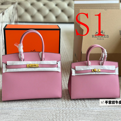 MHP6 Classic leather handbag 25CM 30CM With Box