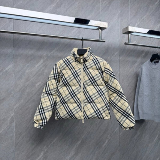110201  New double-sided stand up collar women's down jacket clothing
