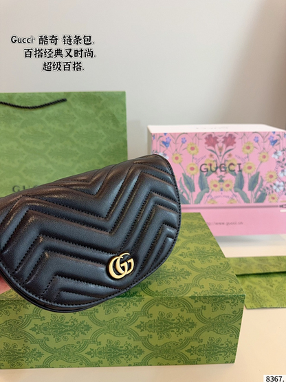 MGP1 Leather Bags 17-4-13CM Bag With box