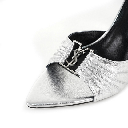 OYS10 Classic 6.5CM 9CM High heels 35-43 for women Leather shoes Box