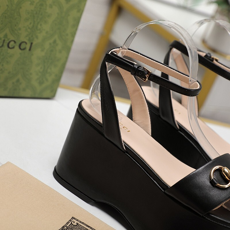 JHGS20 Slipper 8CM Heel Size 35-42 Leather Shoes with box