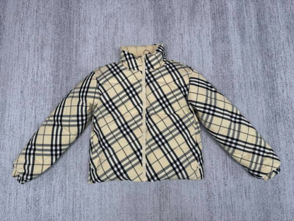 110201  New double-sided stand up collar women's down jacket clothing