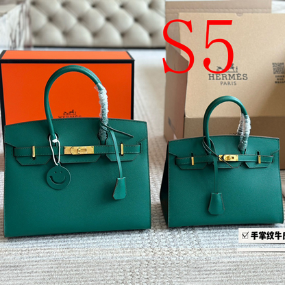 MHP6 Classic leather handbag 25CM 30CM With Box