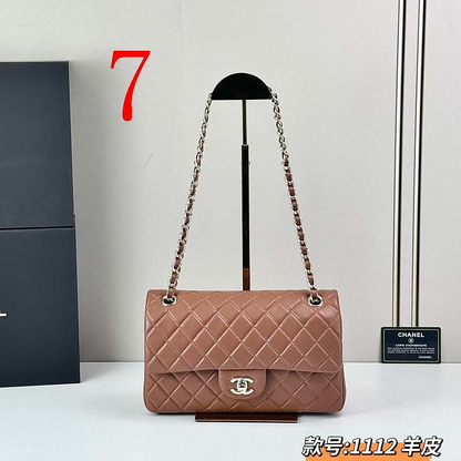 LCP107 Golden hardware bag 25-15-6cm Shoulder bags