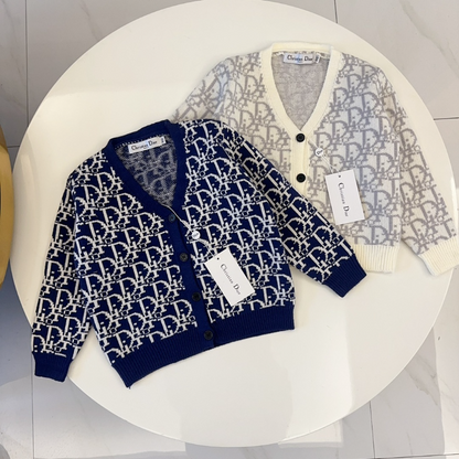 TDIC10 Boys and girls autumn and winter sweaters, pullovers, cardigans suitable for children Clothing