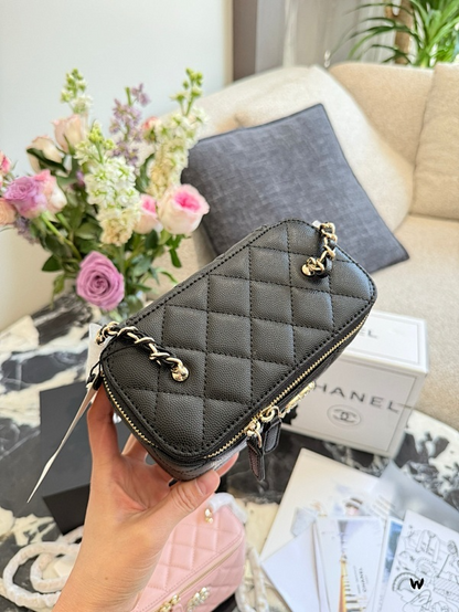 ACP66 Leather Bags 19CM Bag with Box