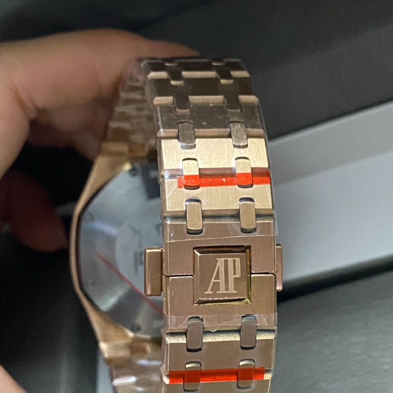RW79  Men's  rose gold  Quartzwatch with 316L steel case 41MM