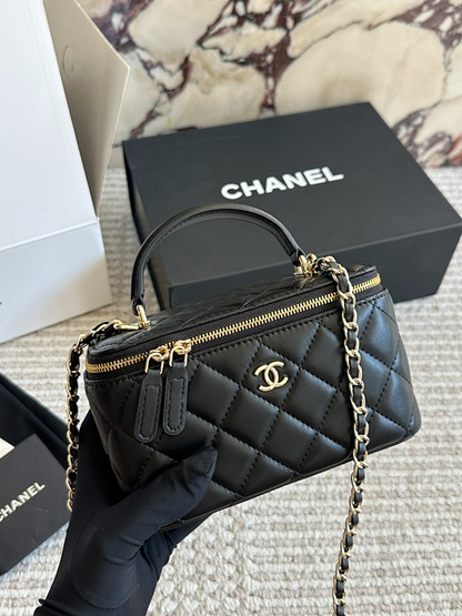 ACP67 Leather Bags 18CM Bag with Box