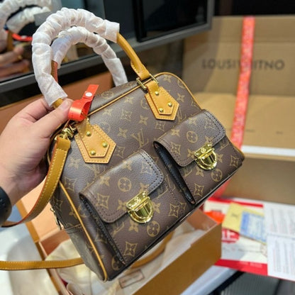 ALP2 Leather Bag 29-20CM PVC Handbag With Box