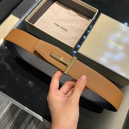 TBL1 wide 4.0CM Total length 95-125cm Leather Belt High Quality With packing