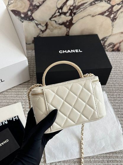 ACP71 Leather Bags 17CM Bag with Box