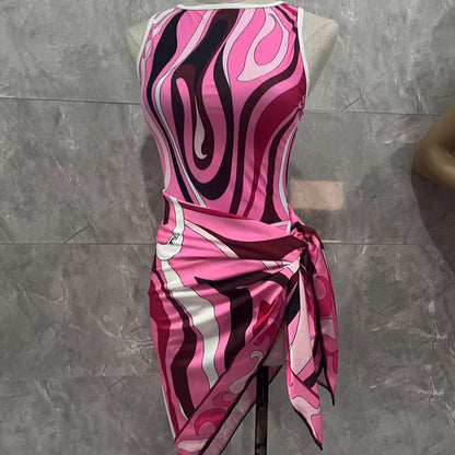 PU05  Women's swimsuit one-piece bikini