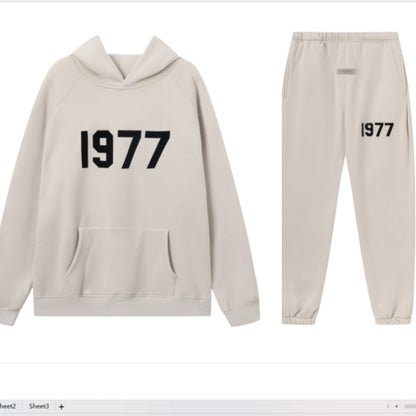 FGC1  New Fashion Spring and Autumn Leisure Sports Set Hoodie+Pants Clothing