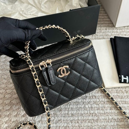 ACP73 Leather Bags 17CM Bag with Box