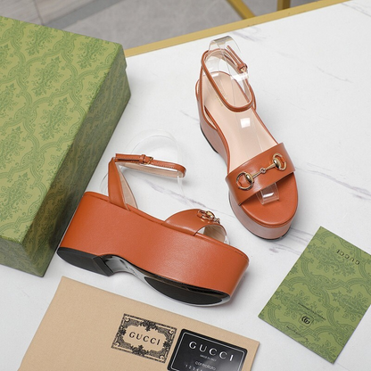 JHGS20 Slipper 8CM Heel Size 35-42 Leather Shoes with box