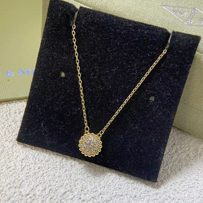 VAN40   New Product Full Diamond Candy Necklace Jewelry