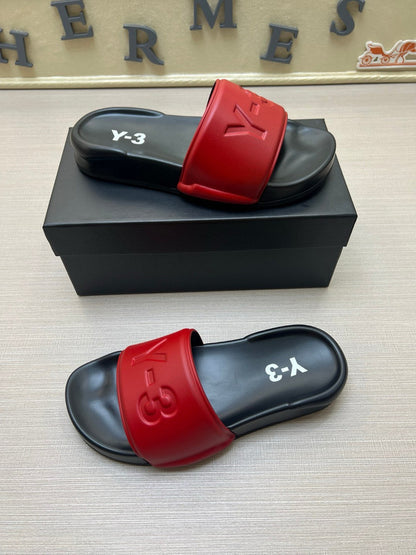 YYS1 Leather Slippers Size 38-45 Shoes with Box