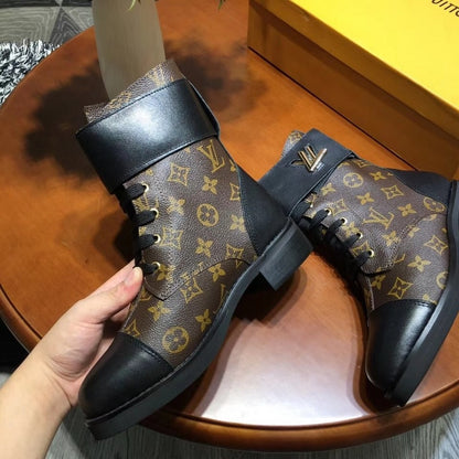 OLS19 Leather Women 35-42 shoes With box