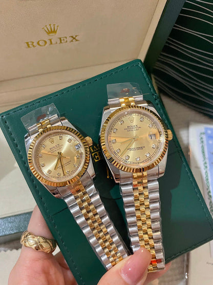 RW24  Journal new color couple mechanical watch 36mm*12mm/31mm*12mm CITIZEN movement