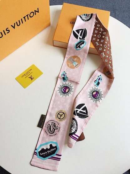 LSC40 Silk satin 8-120CM scarf