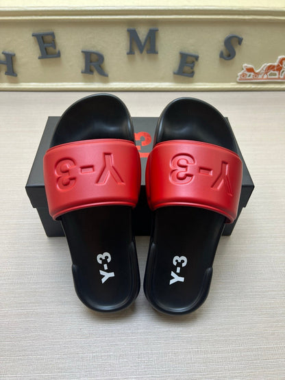 YYS1 Leather Slippers Size 38-45 Shoes with Box