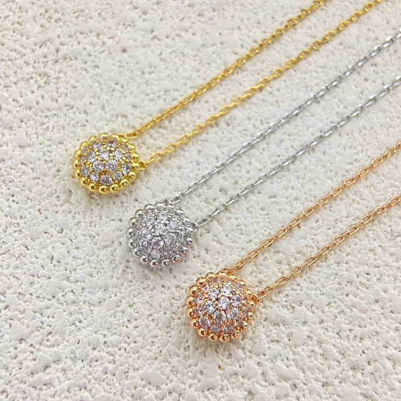 VAN40   New Product Full Diamond Candy Necklace Jewelry