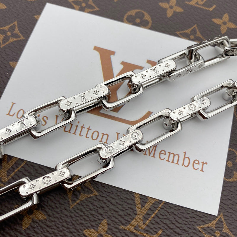 LVN026  Classic chequered suit  JewelryNecklace 50cm bracelet 22cm